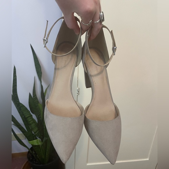 ASOS Design Suede Pointed Toe Heels - Picture 3 of 3